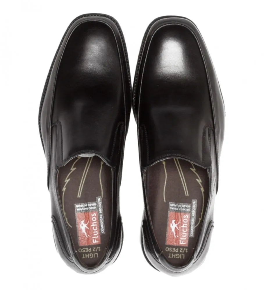 Mocasines de piel 7996_Mall_Negr Negro