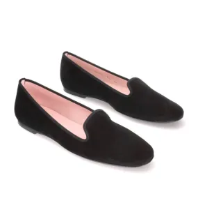 Mocasines de piel Faye negro