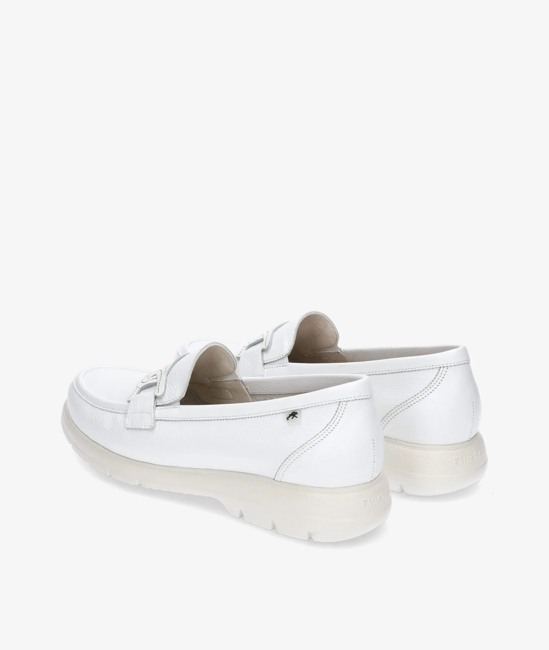 Mocasines Fluchos F1688 en blanco