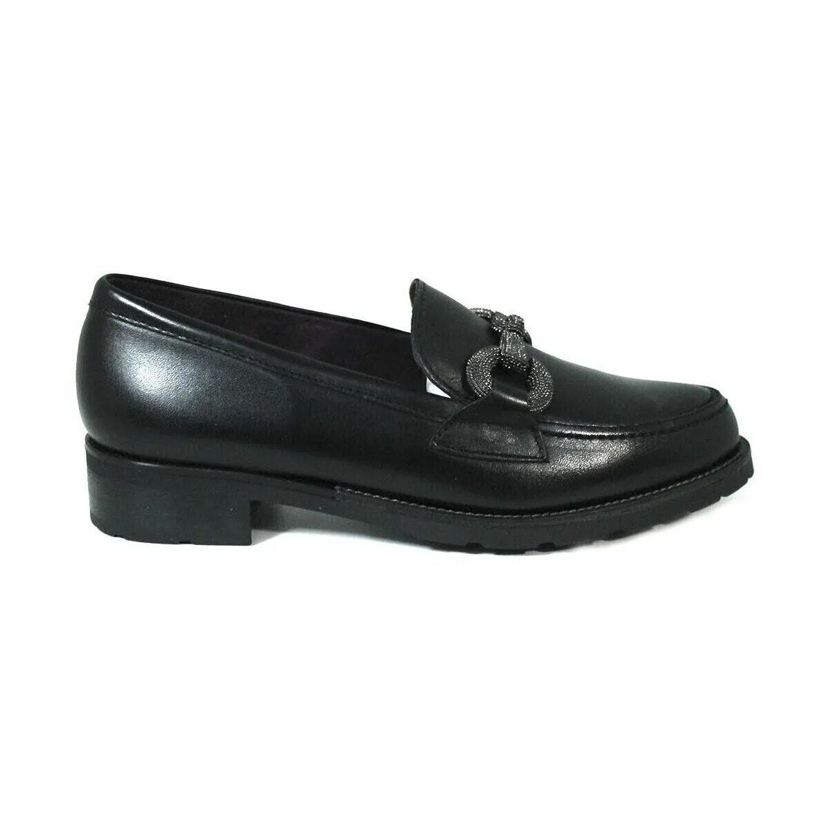 MOCASINES MUJER CASUAL 5450 NEGRO