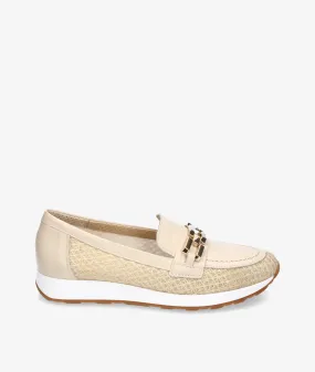 Mocasines Pitillos 5673 en beige