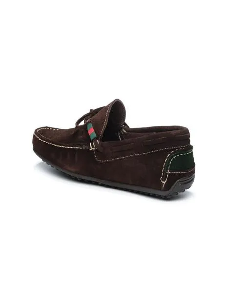 mocasines rodia lazo serraje marron