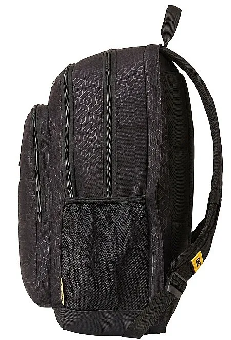 mochila Caterpillar Bennett - Black Heat Embossed