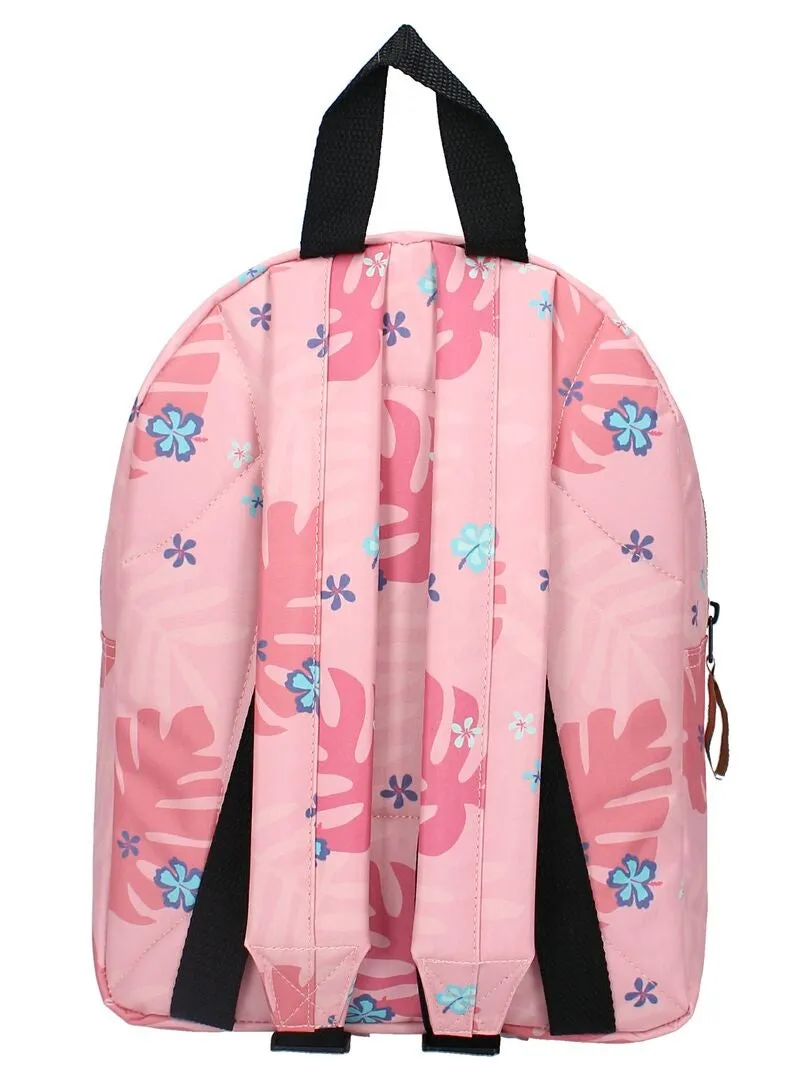 Mochila estampada 'Stitch' - ROSA