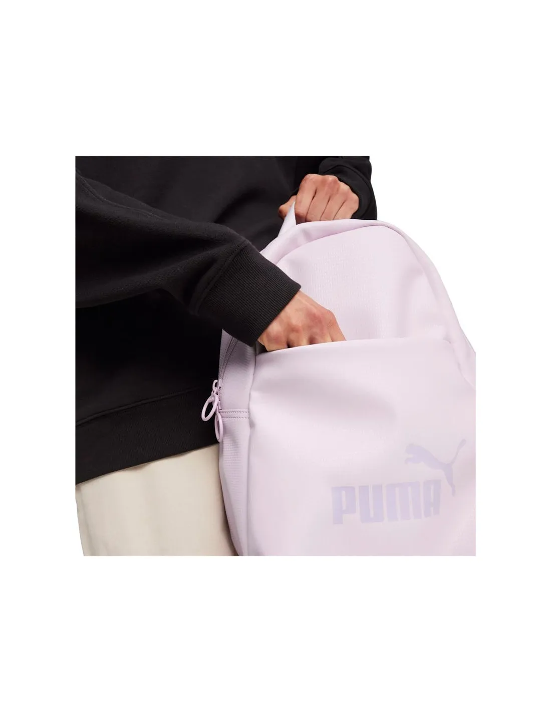 Mochila Puma Core Up Grape Lila Mujer