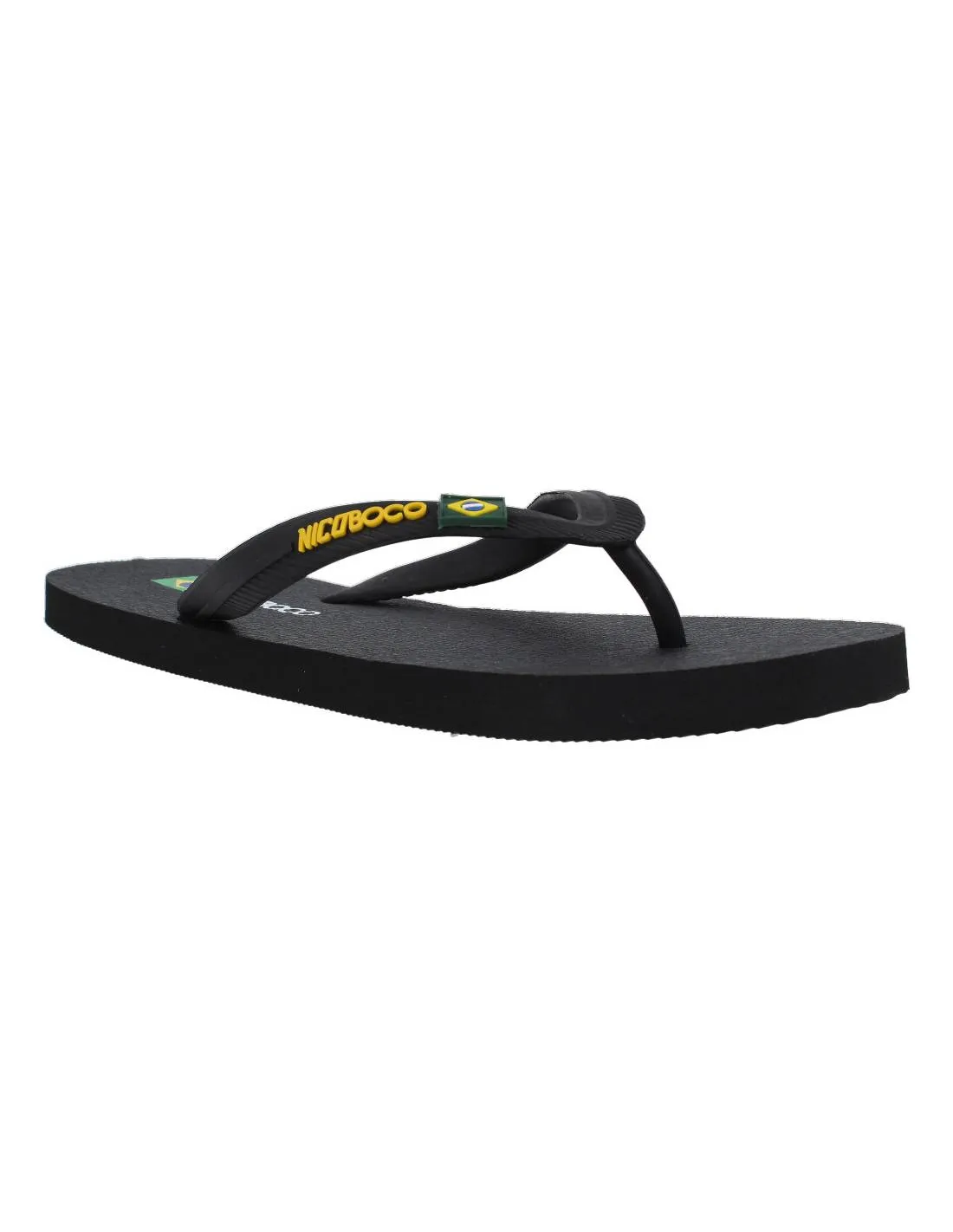 Nicoboco - Chanclas Dedo Brasil Negro