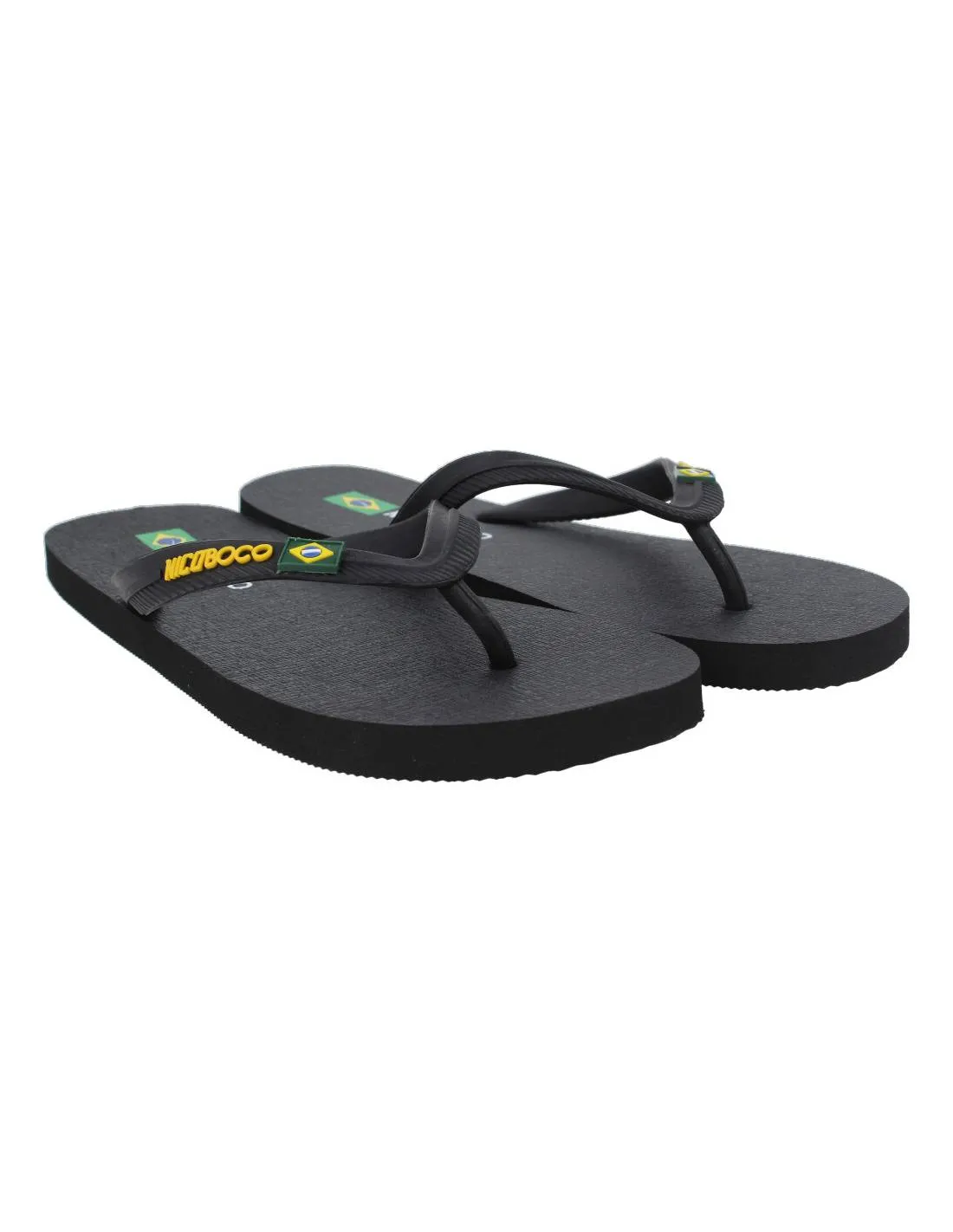 Nicoboco - Chanclas Dedo Brasil Negro