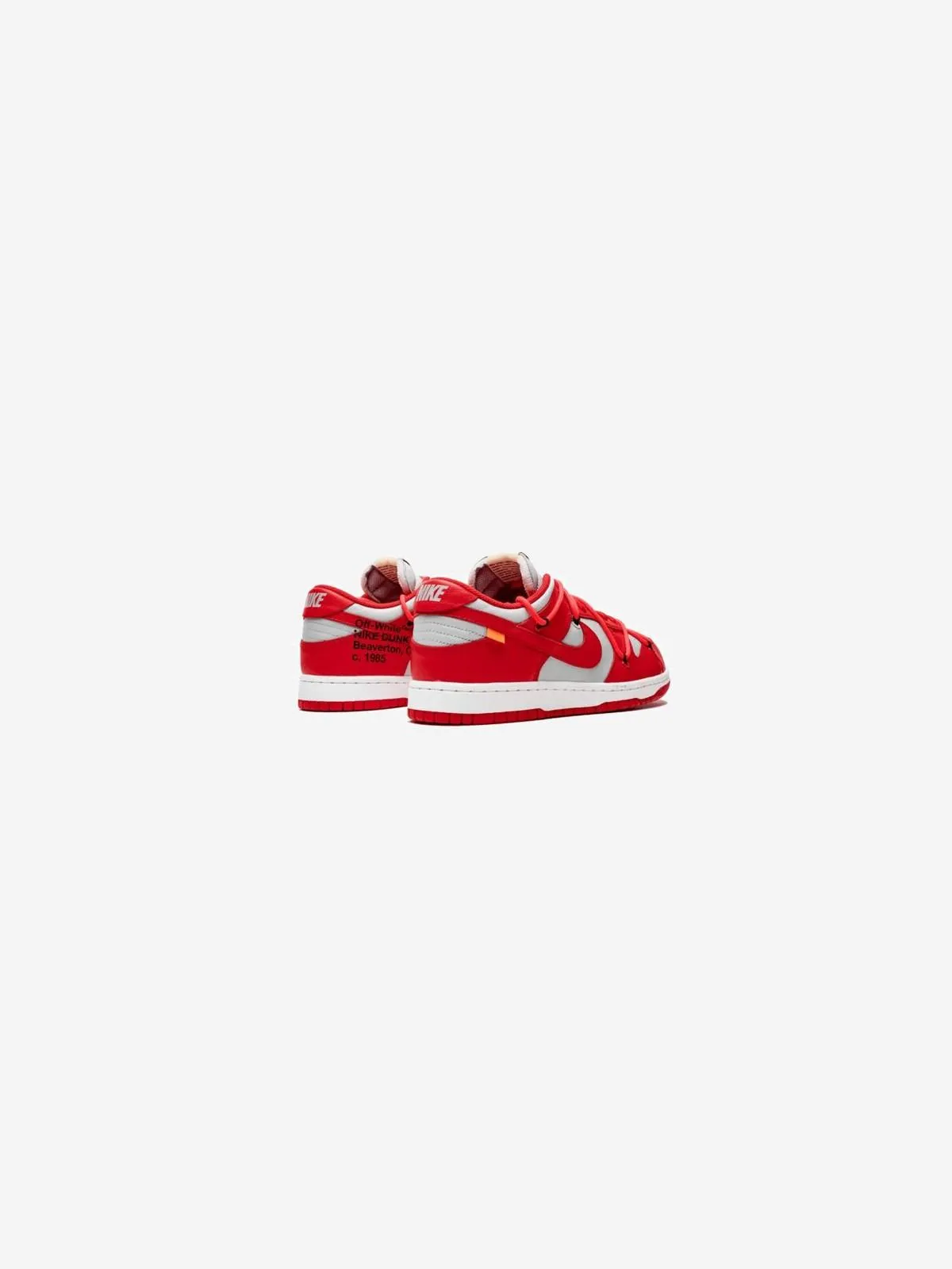 NIKE DUNK OFF WHITE UNIVERSITY RED