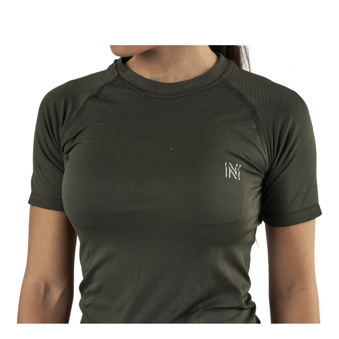 NORFOLK DYLAN SEAMLESS TSHIRT GREEN