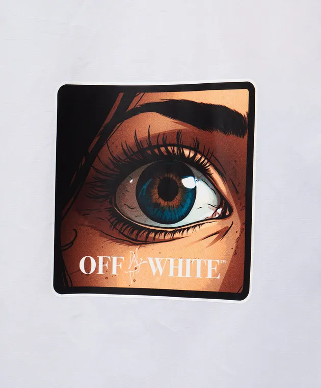 OFFWHITE WHITE SHIRT EYE WITH LOGO