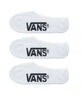 Pack 3 Calcetines Vans Invisible Classic Blanco