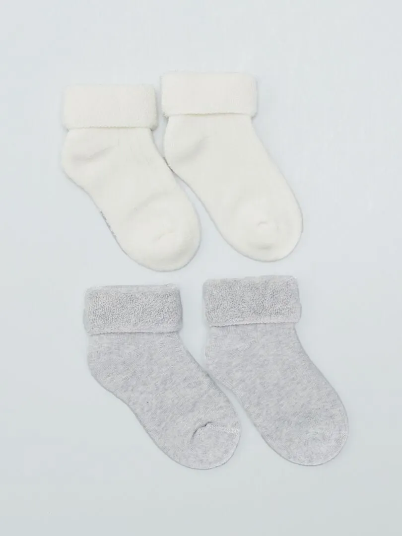 Pack de 2 pares de calcetines - GRIS