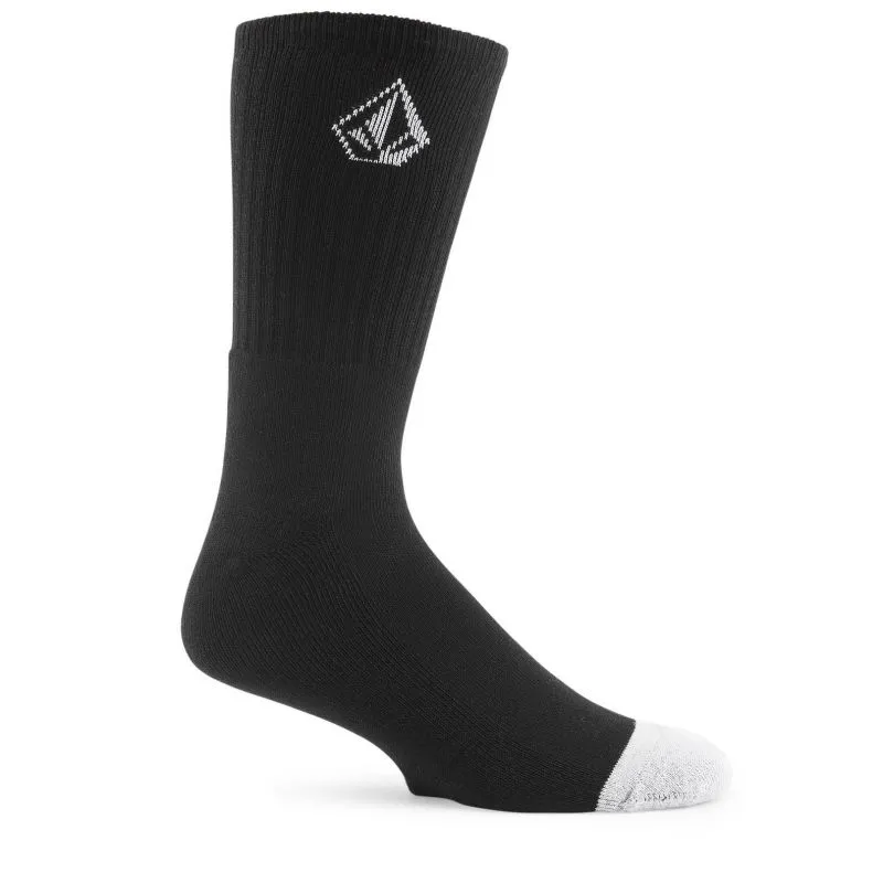 Pack de 3 calcetines para hombre Volcom Full Stone pack (Negro)