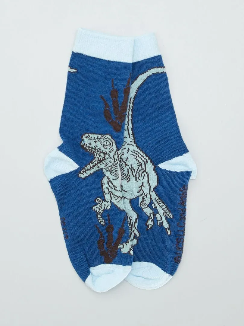 Pack de calcetines 'Jurassic World' - AZUL