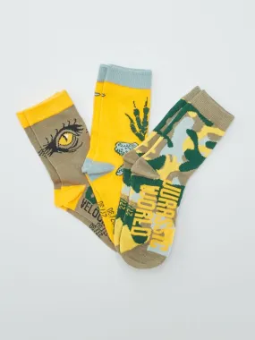 Pack de calcetines 'Jurassic World' - VERDE