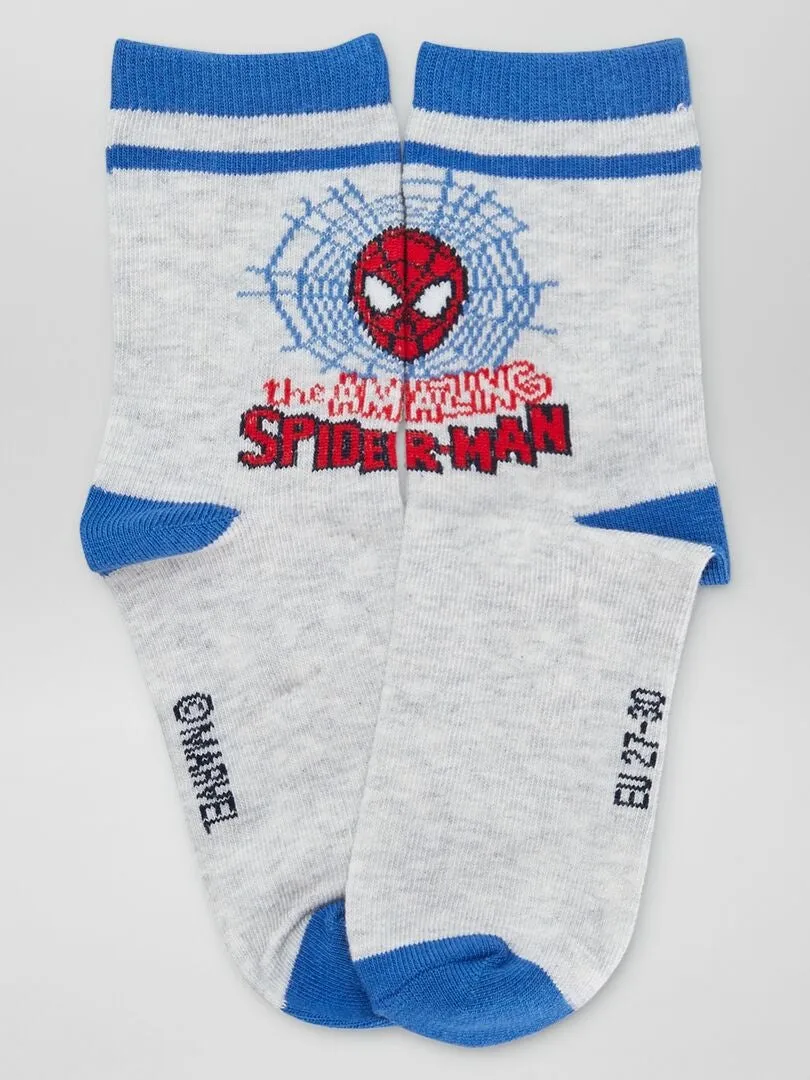 Pack de calcetines 'Spider-man' - 5 pares - AZUL