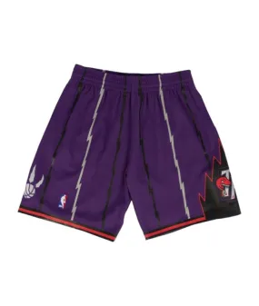 Pantalones de Baloncesto Mitchell & Ness Toronto Raptor Morado