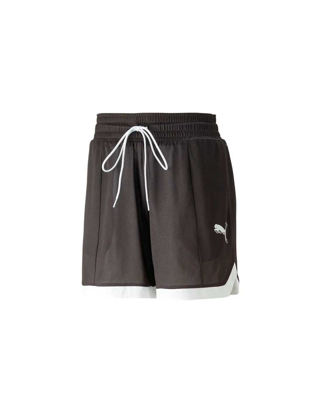 Pantalones de Baloncesto Puma Arc-hitect Mesh Negro Mujer