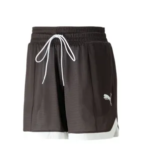 Pantalones de Baloncesto Puma Arc-hitect Mesh Negro Mujer