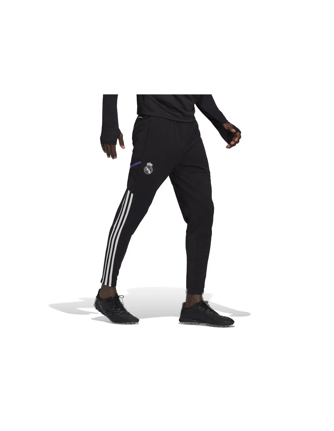 Pantalones de fútbol adidas Real Madrid Condivo 22 negros Hombre