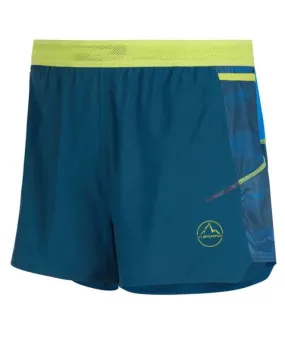 Pantalones de Trail La Sportiva Auster Short Storm Azul Hombre