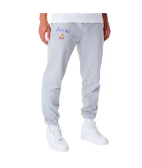 Pantalones New Era LA Lakers NBA Essential Gris Hombre