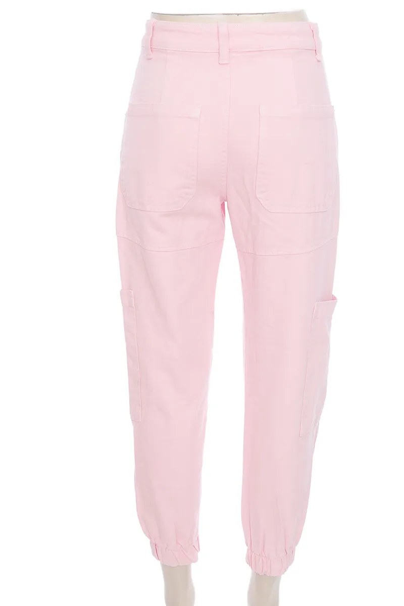 Pantalón color Rosado - Bershka