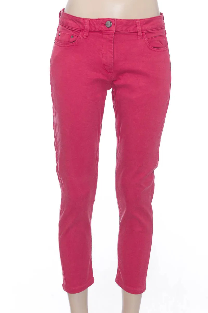 Pantalón color Rosado - Esprit