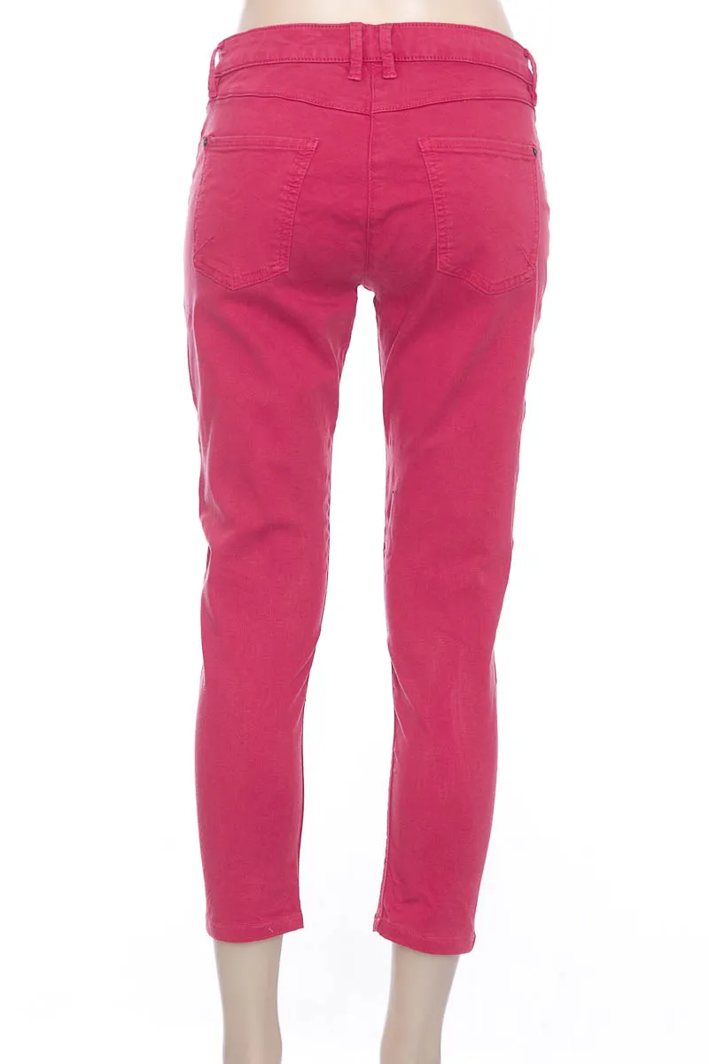 Pantalón color Rosado - Esprit