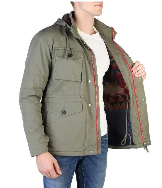 PARKA DE HOMBRE HACKETT 6098 VERDE