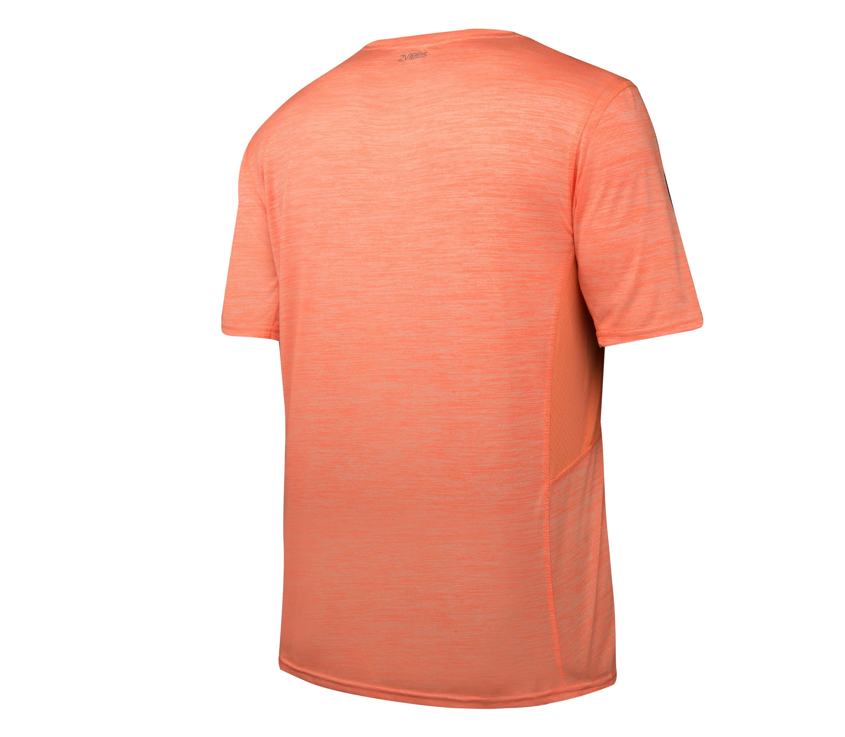 Polera Hombre Training ZVibes Naranja