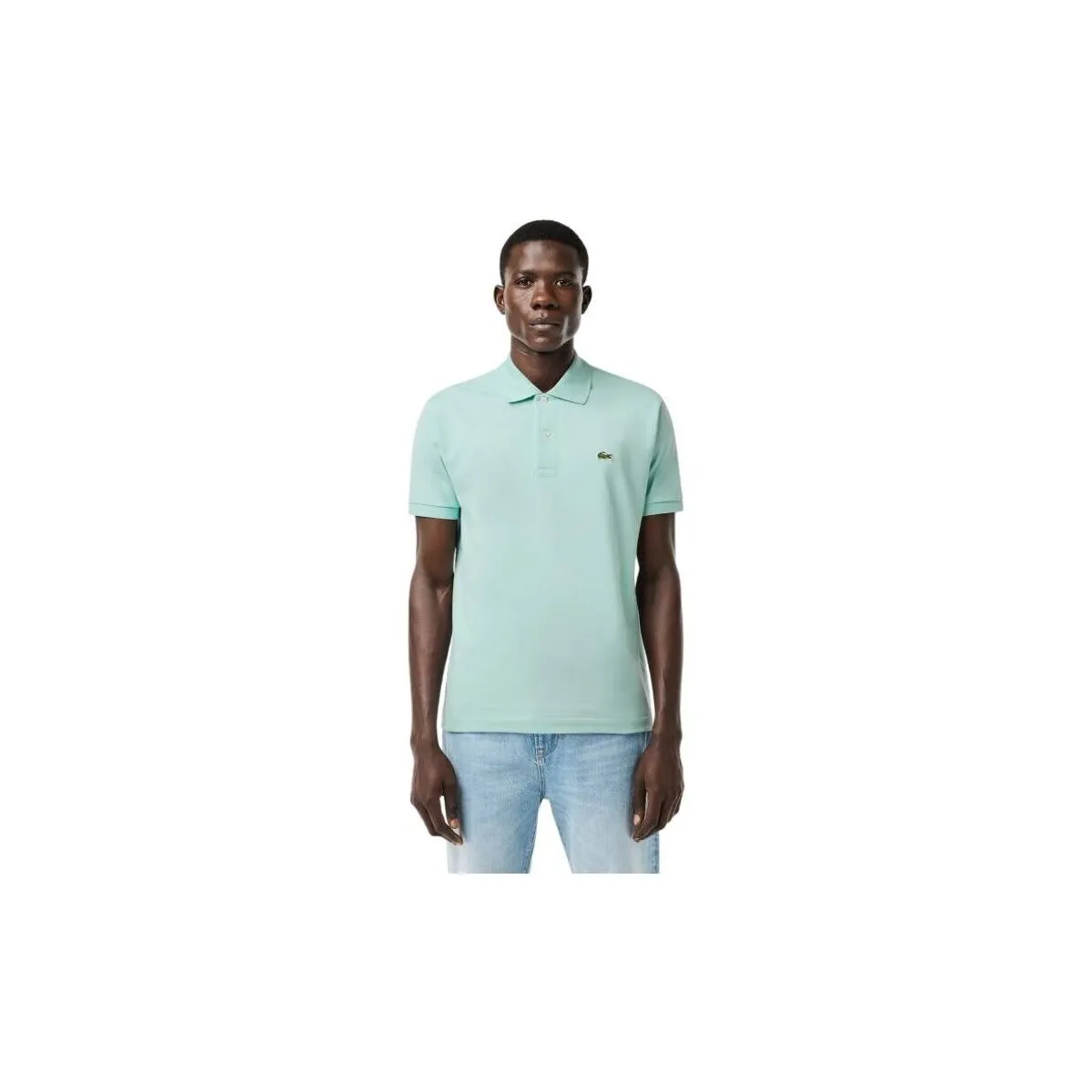 Polo Classic Fit Hombre Water Green