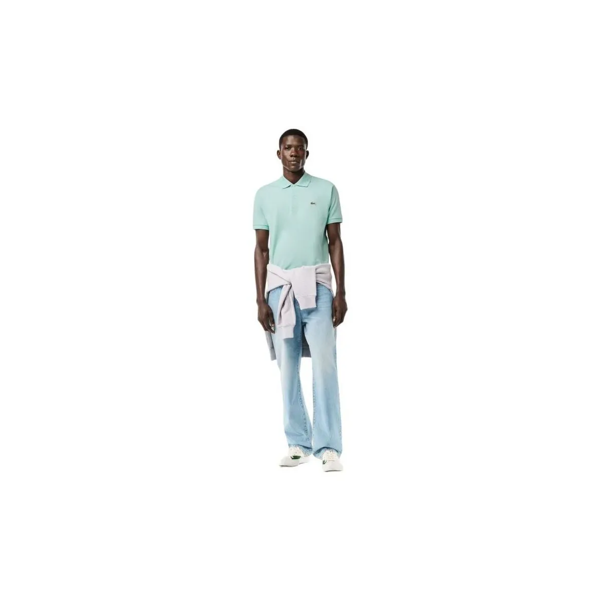 Polo Classic Fit Hombre Water Green