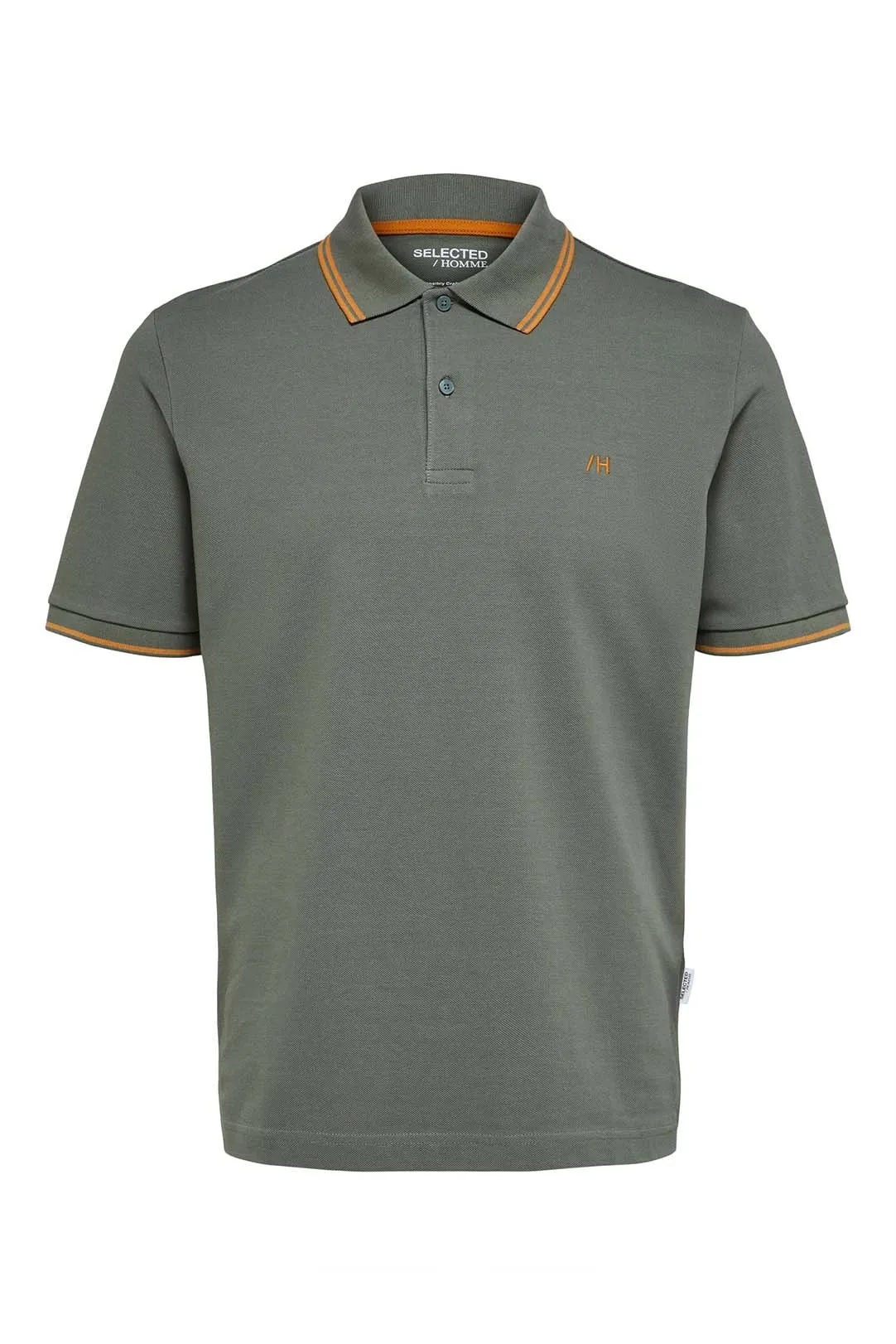 POLO HOMBRE SLHDANTE VERDE FOUR