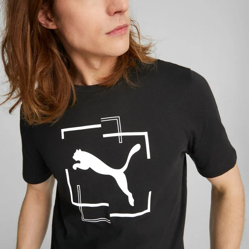 Polo Urbanas Hombre Puma Cat Graphic Tee