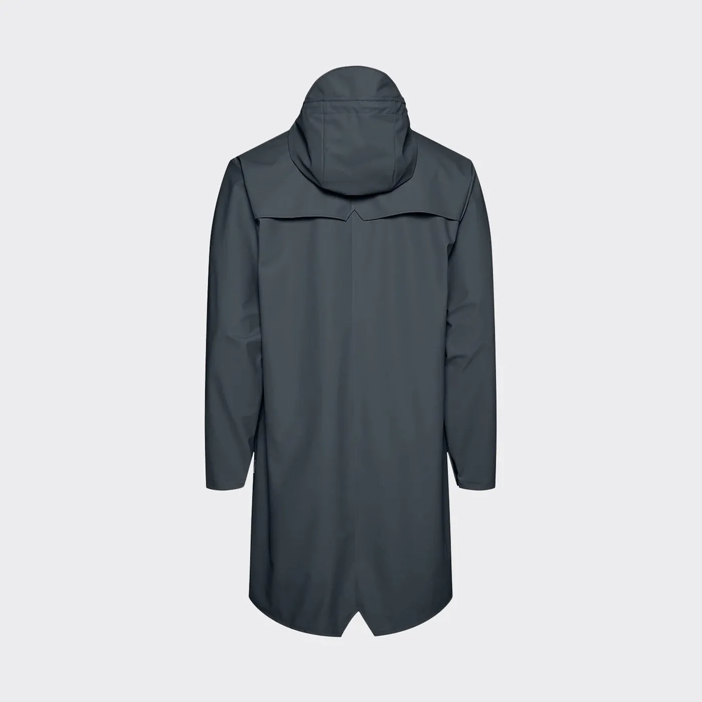 Rains Long Jacket Slate