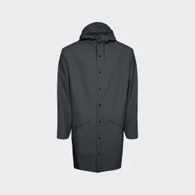 Rains Long Jacket Slate