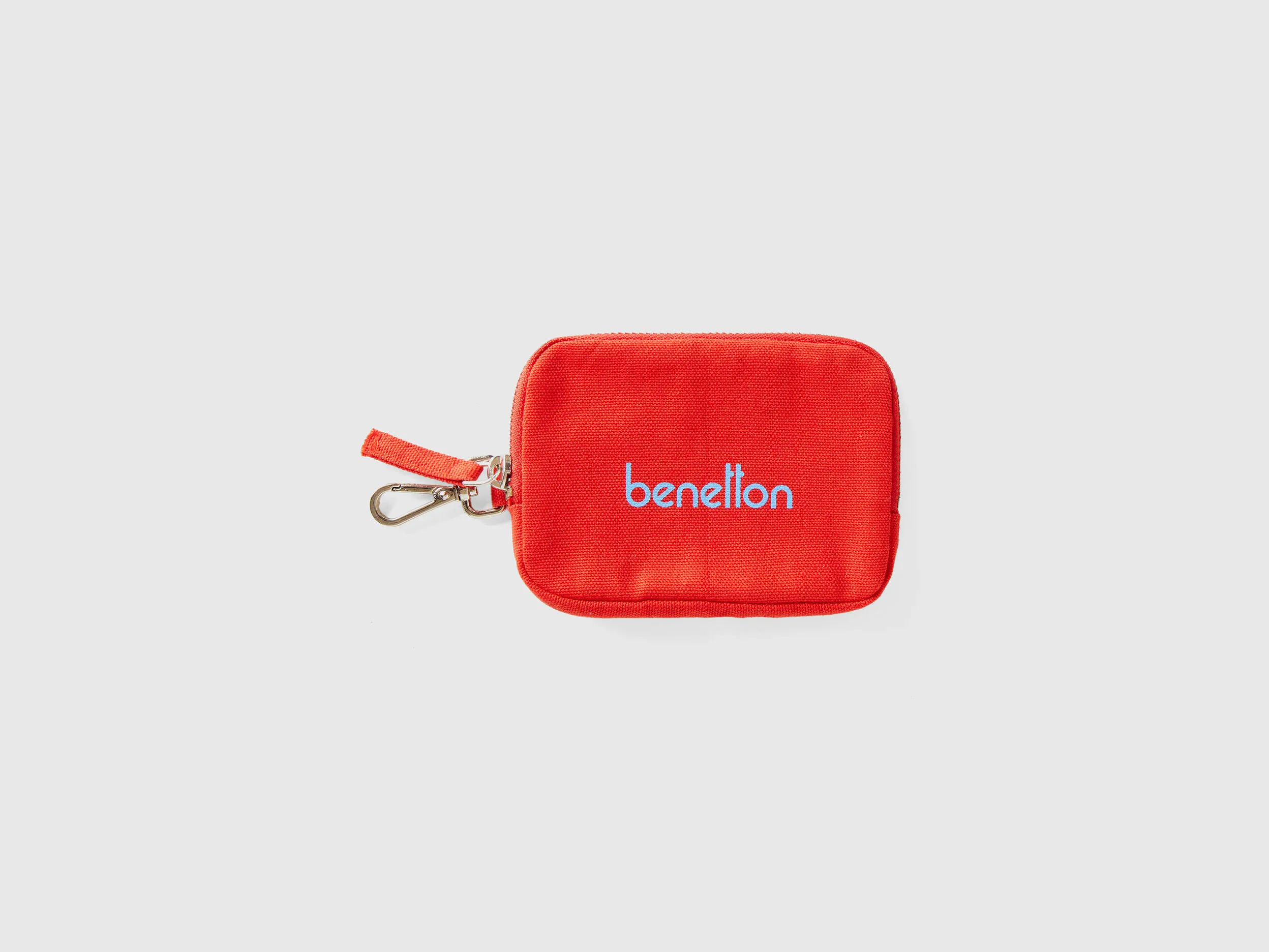 Red keychain and coin purse