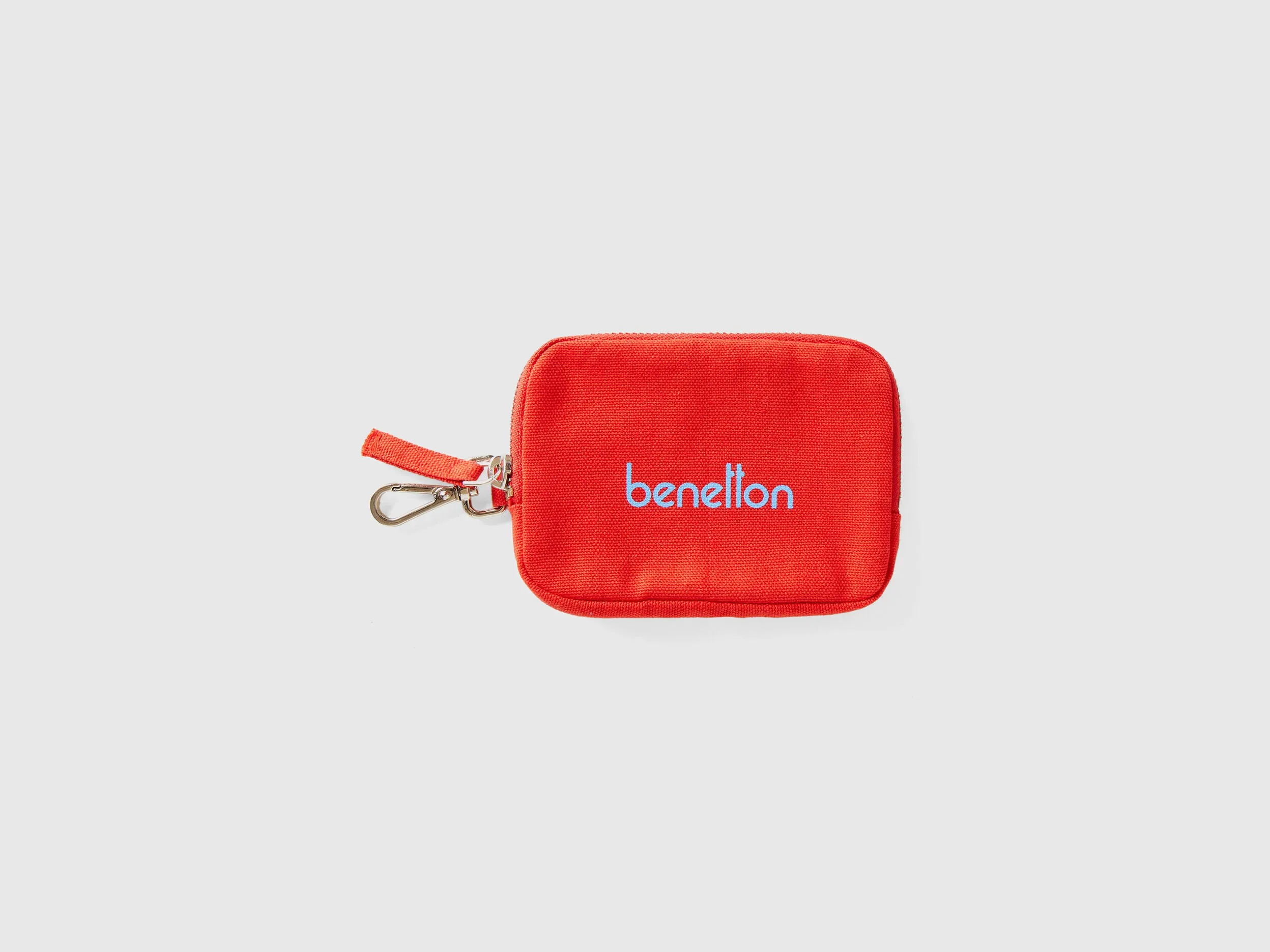 Red keychain and coin purse