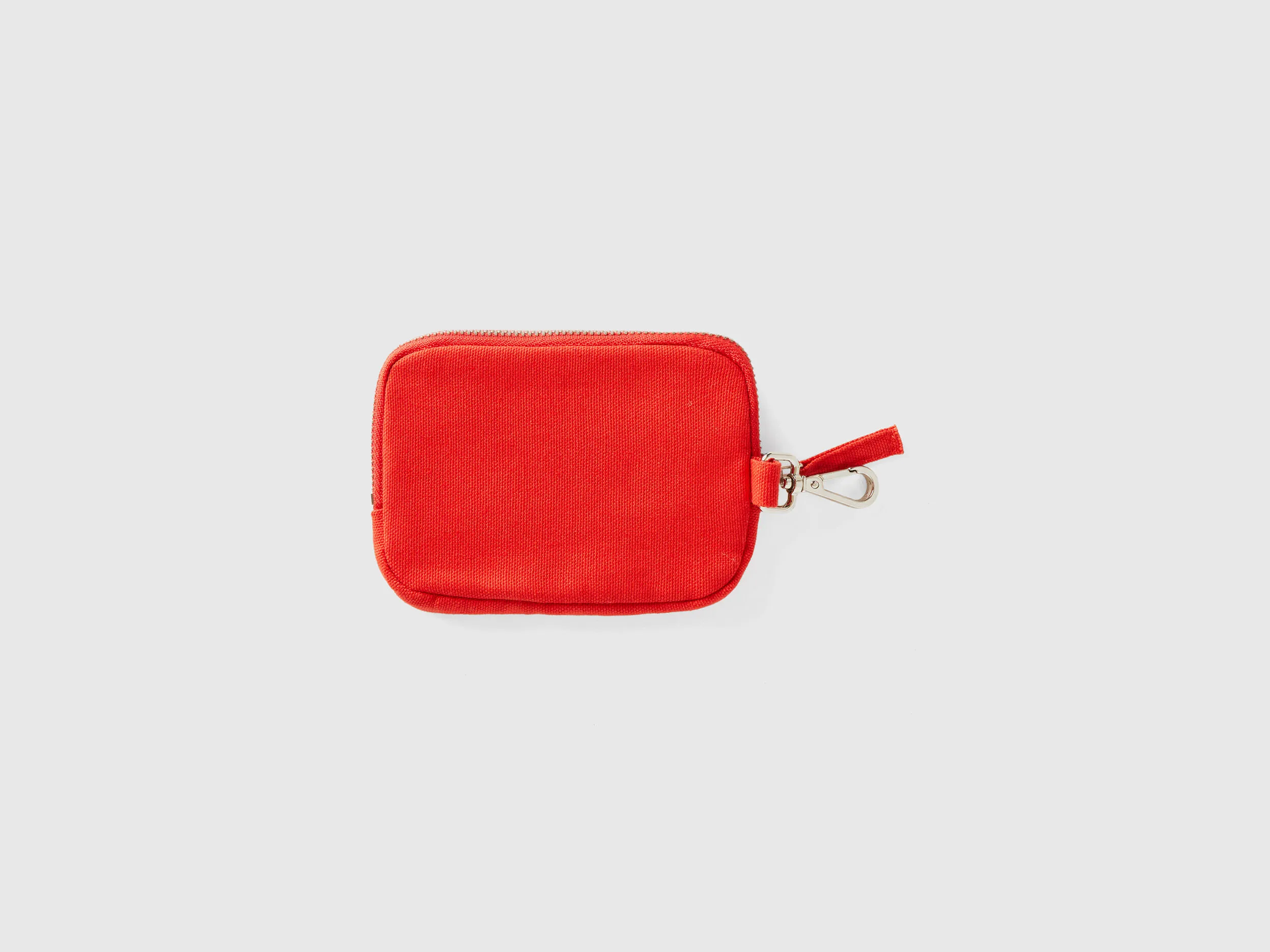 Red keychain and coin purse