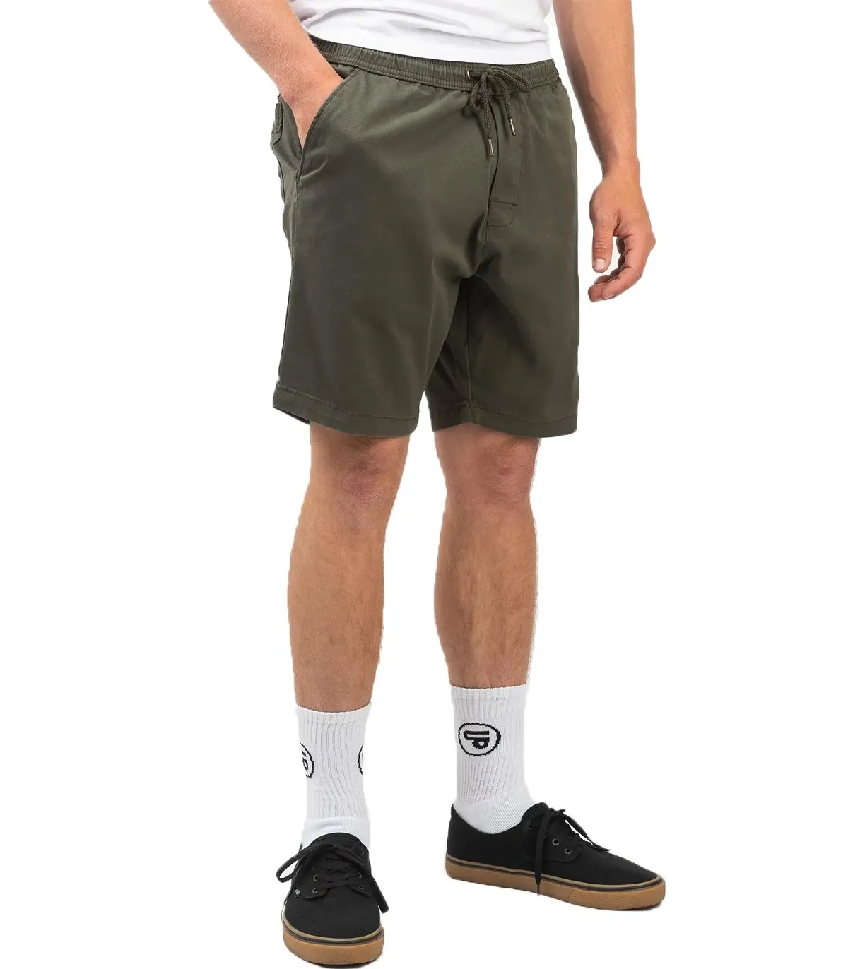 Reell - Pantalon Para Hombre Verde - Reflex Easy Short