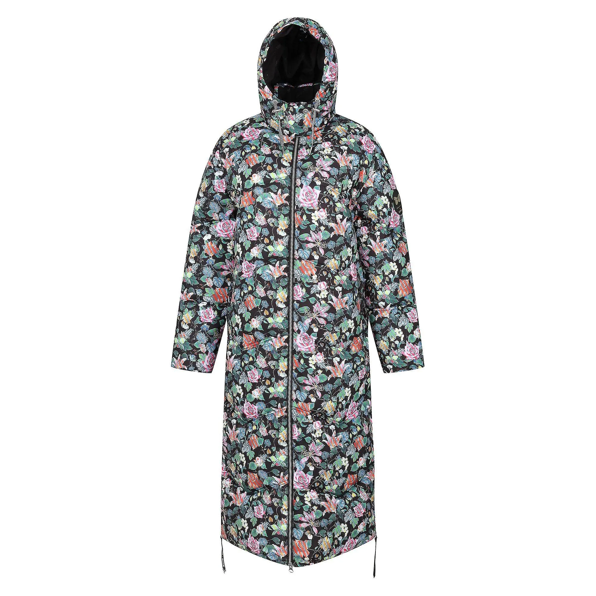 Regatta Womens/Ladies Christian Lacroix Milhaud Floral Longline Padded Jacket