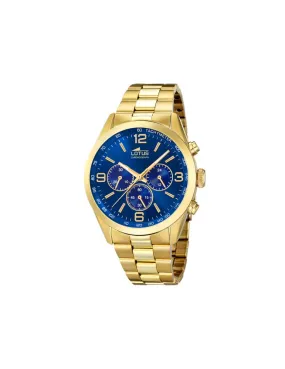 Reloj Lotus Hombre Minimalist 18153 Dorado Azul