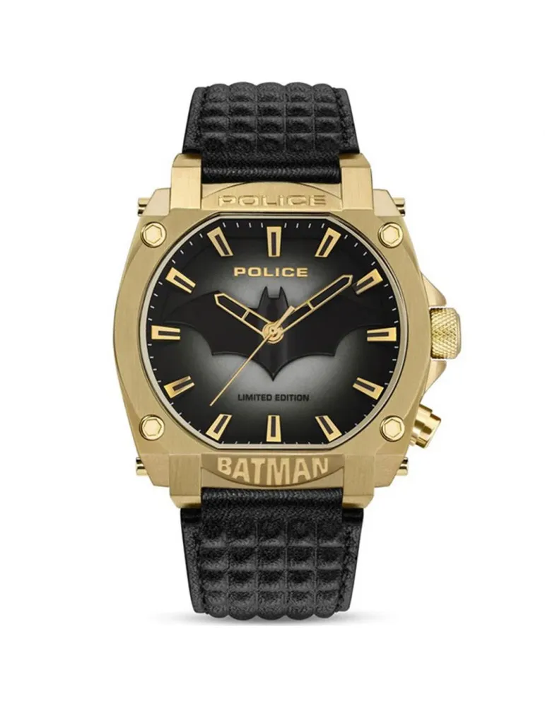 Reloj Police Forever Batman Dorado