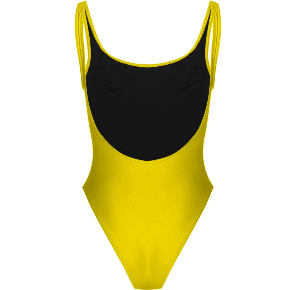 Smiley High Hip One Piece