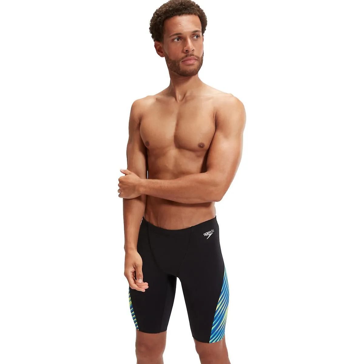 Speedo Hombre Allover Digi VCut Jammer-Boys