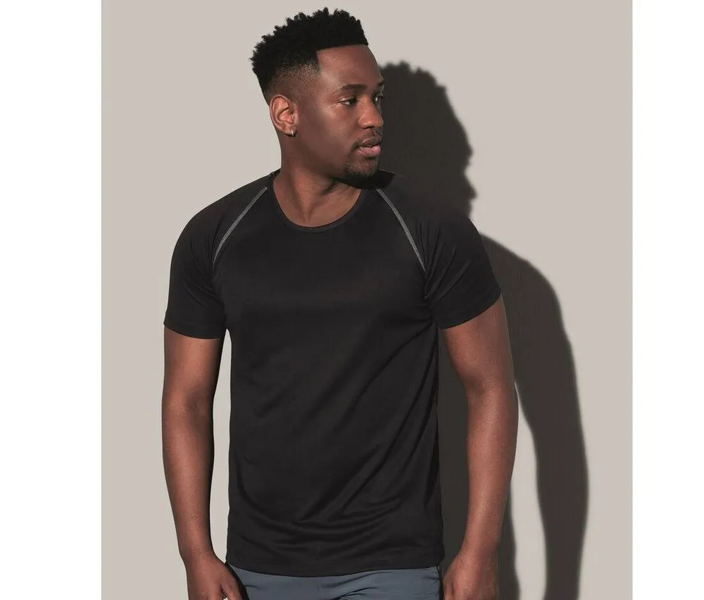 STEDMAN ST8030  CREW NECK TSHIRT FOR MEN  BLACK OPAL