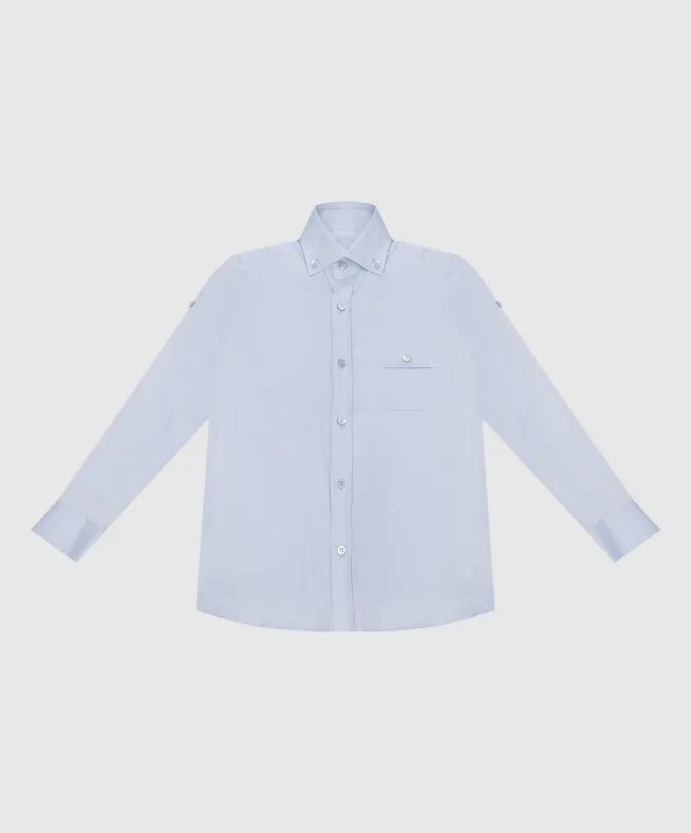 Stefano Ricci Children's blue shirt