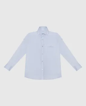 Stefano Ricci Children's blue shirt