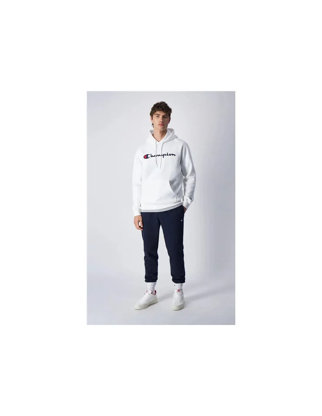 Sudadera Champion Legacy Blanco Hombre